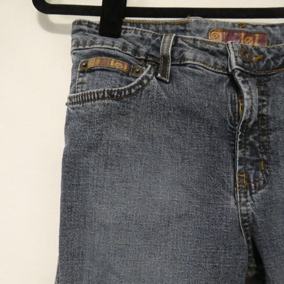 LEI DENIM | size 5 | Classic Blue Bootcut Jeans | Made In Mexico | NWOT - Picture 3 of 16